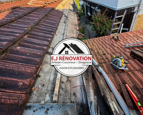 Couvreur gujan mestras ej renovation Jason Etcheverry realisation