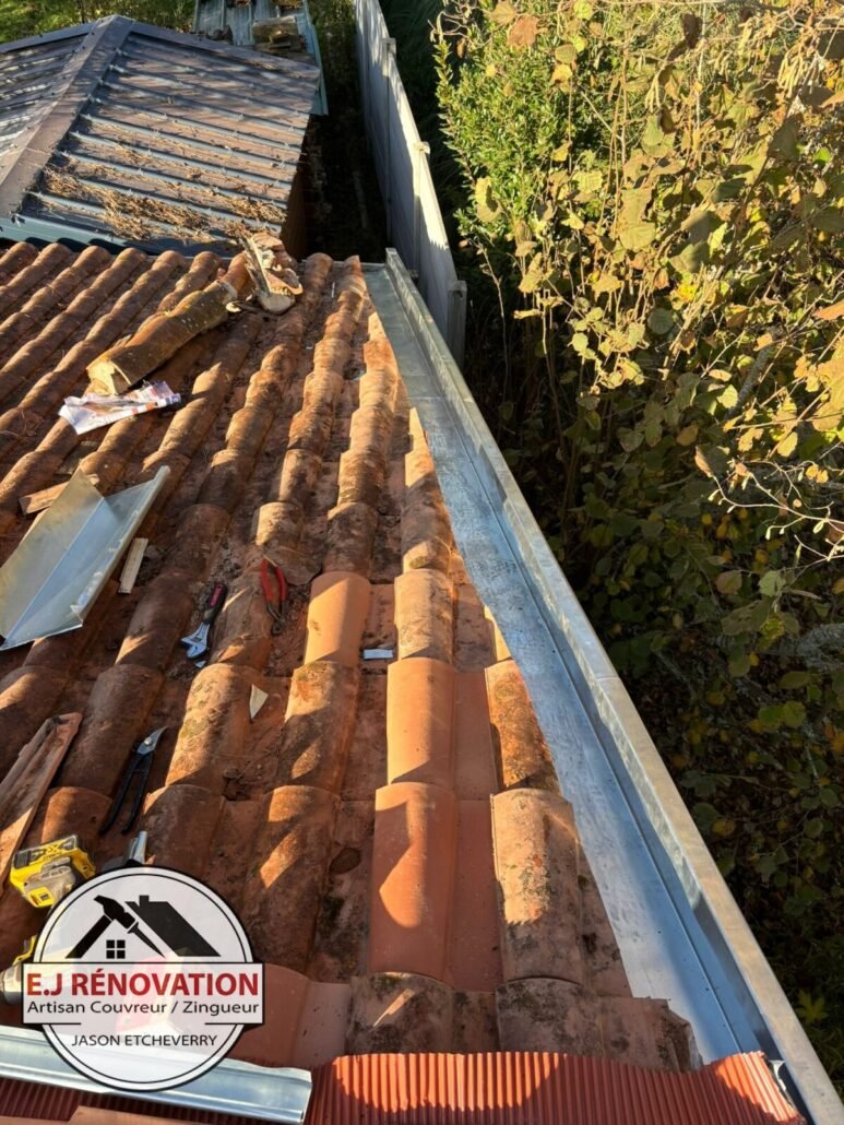 Habillage bandeaux et rives à Mios - EJ Rénovation